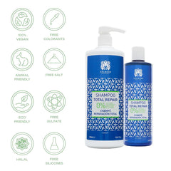 Valquer champu total reparacion 1000 ml