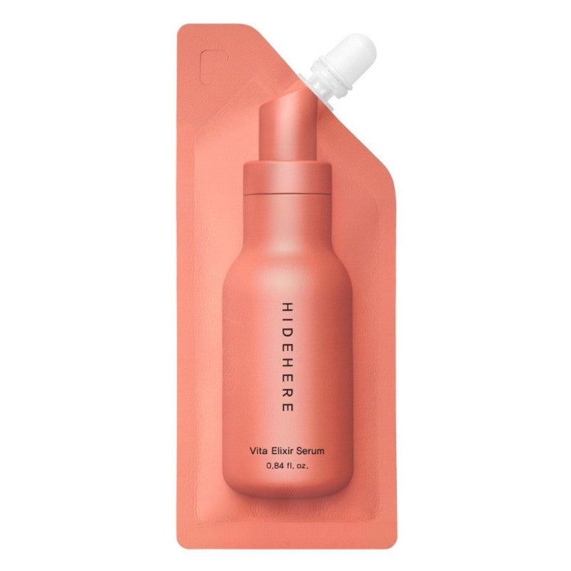 HIDEHERE Vita Elixir Serum 25ml. Sérum con Vitamina C para Iluminar e Hidratar la Piel