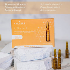 Valquer Laboratorios Ampollas Faciales Vitamina C. Serum Facial. Antioxidante Y Revitalizante. Todo Tipo De Pieles.