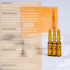 Valquer Laboratorios Ampollas Faciales Vitamina C. Serum Facial. Antioxidante Y Revitalizante. Todo Tipo De Pieles.
