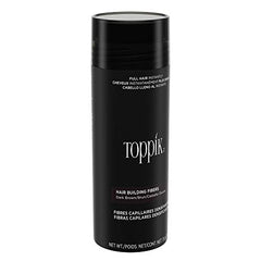 Toppik Fibras Capilares Castaño Oscuro, Fibras de Queratina para Crear más Densidad en el Cabello de Forma Inmediata, 55 g