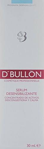 D´Bullon Serum Facial Desensibilizante, Concentrado de Activos para Pieles Sensibles que Descongestiona y Calma la piel. Vegano. Combate rojeces y picores - 30 ml