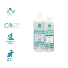 Valquer Profesional Champú Sin Sulfatos, Sin Sal. Cuero Cabelludo Sensible. Ph Ácido Con Tensioactivos Suaves. Keratina Vegetal Y Vitamina E. Champú Vegano. - 1000 Ml