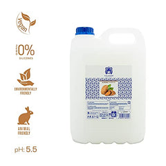 Valquer Profesional Champú Especial de Almendras para peluquería. Champú para profesional. Champú garrafa-5000ML