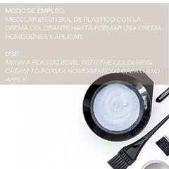 Valquer Profesional Oxigenada Estabilizada en Crema, 20 Volumenes (6%). Coloración capilar permanente. Uso profesional peluquería. Formulación vegana - 500 Ml