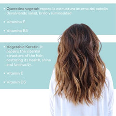 Valquer Profesional Champú Sin Sulfatos, Sin Sal. Cuero Cabelludo Sensible. Ph Ácido Con Tensioactivos Suaves. Keratina Vegetal Y Vitamina E. Champú Vegano. - 1000 Ml