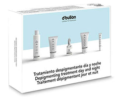 D'Bullón, Kit despigmentante día y noche, resultados visibles a partir de 30 días. Blanqueador. Reducir manchas piel. Tratamiento facial antimanchas