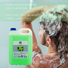 Valquer Profesional Champú Especial de Clorofila para peluquería. Champú para profesional. Champú garrafa-5000ML