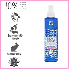 Válquer Acondicionador capilar bifásico Ultrahidratante (sin sulfatos, sin colorantes, sin sal, sin parabenos, sin MIT) para cabellos secos - 300 ML