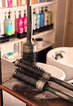 Termix Evolution Plus Ø17 - Cepillo térmico redondo con fibras especialmente diseñadas para cabello grueso, disponible en 8 diámetros y en formato Pack