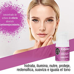 Cuidados Crema facial 10 efectos con SPF15. 10 activos Antiedad + pro-vitaminas. Crema Antienvejecimiento. Hidrata, protege, suaviza, ilumina - 50 ml