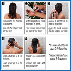 Válquer Professional Mascarilla Power Color cabellos teñidos. Vegano y sin sulfatos (Cabello castaño). Potenciador color pelo- 275 ml