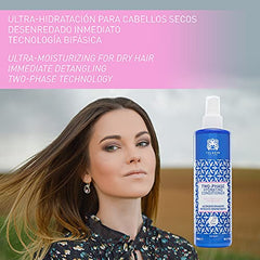 Válquer Acondicionador capilar bifásico Ultrahidratante (sin sulfatos, sin colorantes, sin sal, sin parabenos, sin MIT) para cabellos secos - 300 ML