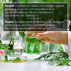Valquer Profesional Loción Capilar de placenta. Combate: caspa, grasa, seborrea y caída - Ampollas capilares. Sin sulfatos. Estimulante capilar - 12x15ML