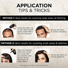 Toppik Fibras Capilares Castaño Oscuro, Fibras de Queratina para Crear más Densidad en el Cabello de Forma Inmediata, 55 g