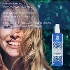Válquer Acondicionador capilar bifásico Reparación Total (sin sulfatos, sin colorantes, sin sal, sin parabenos, sin MIT) para cabellos dañados - 300 ML