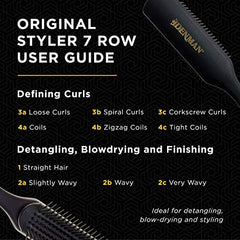 Denman Styling Brush D3M Monsieur, 1er Pack (1 x 1 pieza)