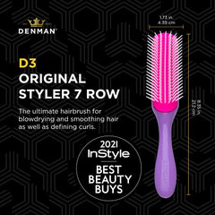 Denman Styling Brush D3M Monsieur, 1er Pack (1 x 1 pieza)
