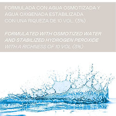 Valquer Profesional Oxigenada Estabilizada en Crema, 20 Volumenes (6%). Coloración capilar permanente. Uso profesional peluquería. Formulación vegana - 500 Ml