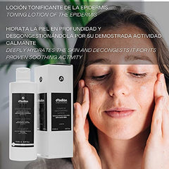 D'Bullón Loción Hidratante Tonificante, Solución sin Alcohol con Aloe Vera Ecológico. Tónico facial - 250 ml