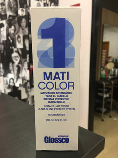 TP-Matizador Maticolor 1 Anti Amarillo 100ml Glossco - Hair shop