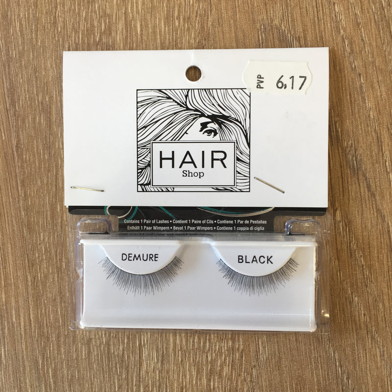 TP-PESTAÑAS POSTIZAS DEMURE  NEGRO ARDELL. FAMA FABRE. - Hair shop