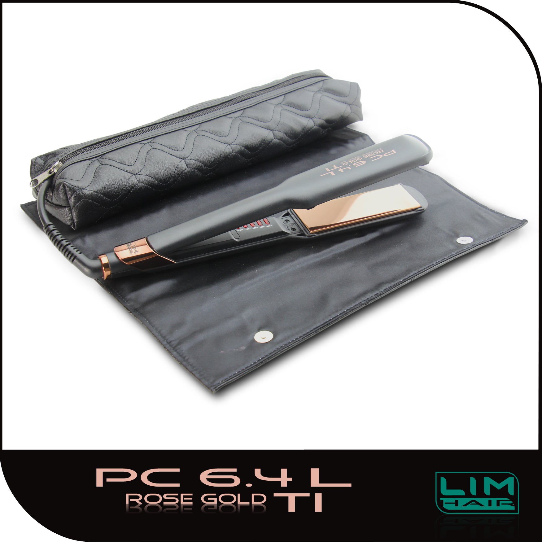 Plancha para el pelo PC 6.4 l ROSE GOLD TI  de Lim hair