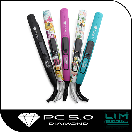 Plancha de pelo PC 5.0 negra Diamond Lim Hair Profesional