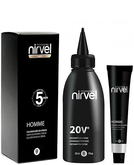 Tinte para hombres nirvel homme g3 gris oscuro