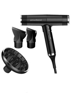 Secador profesional Gama IQ perfetto, gama profesional 2000 w Negro