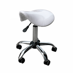 Silla jockey taburete urban ergonómico regulable con bomba hidráulica negro o blanco