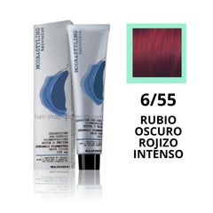 Tinte elgon profesional moda styling, Rojos 6/55 RUBIO OSCURO ROJIZO INTENSO 125 ml