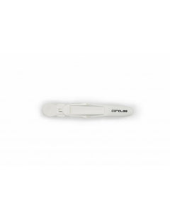 PINZAS CORIOLISS CROC HAIR CLIPS PROFESIONAL WHITE